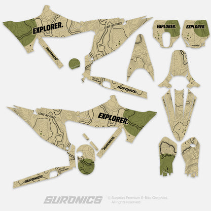 EXPLORER SAND OLIVE Stark Varg Graphics kit