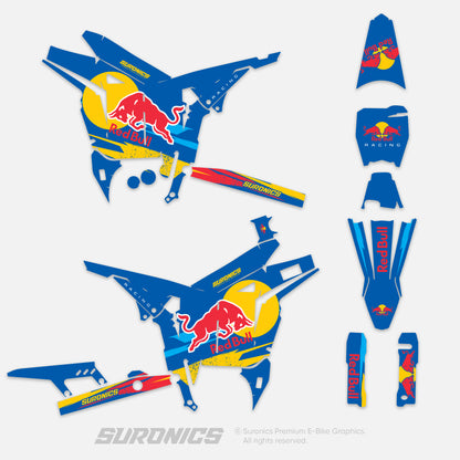 ORIGINAL BULL BLUE Talaria Komodo Graphics kit