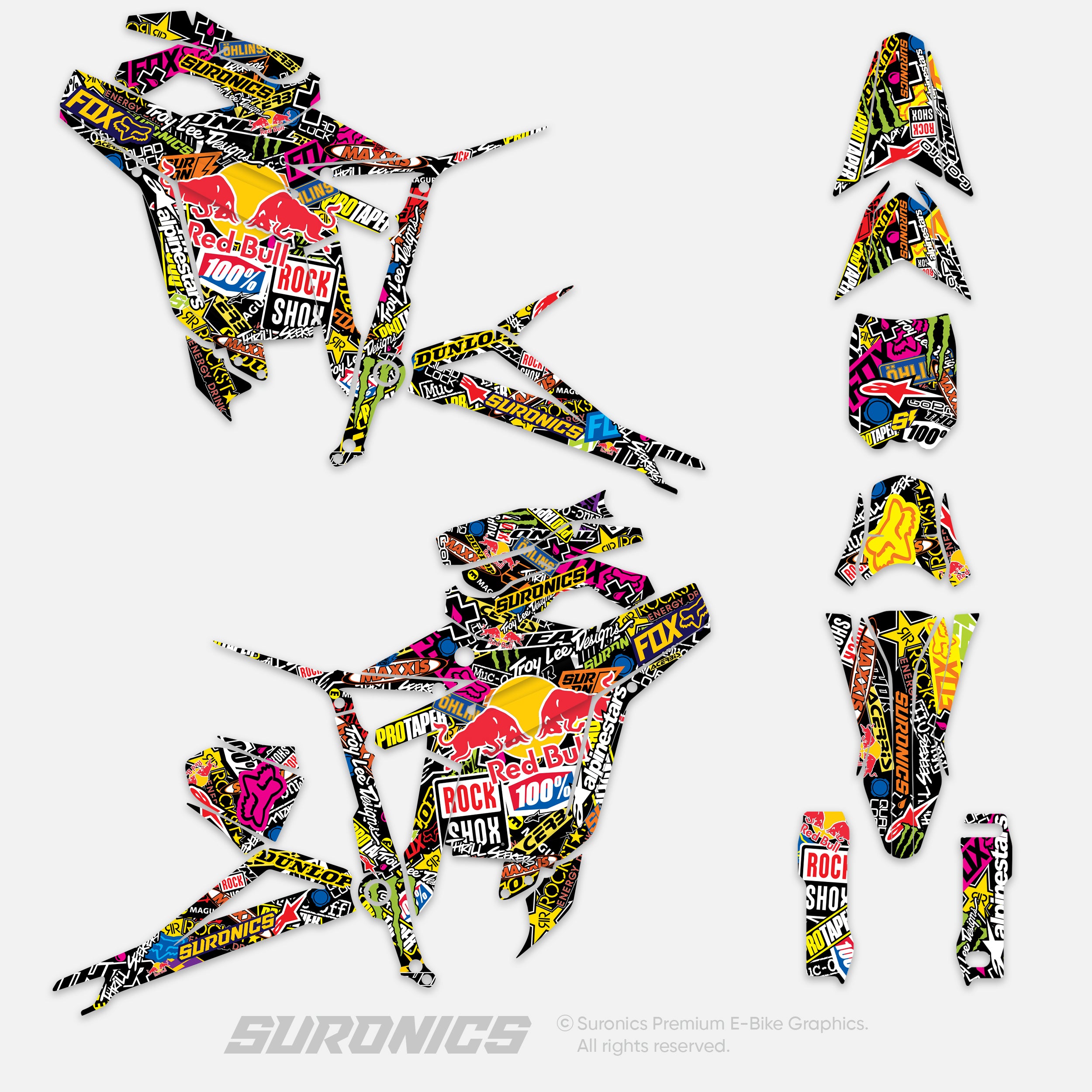 STICKY ORIGINAL Talaria Sting MX5 PRO Graphics kit