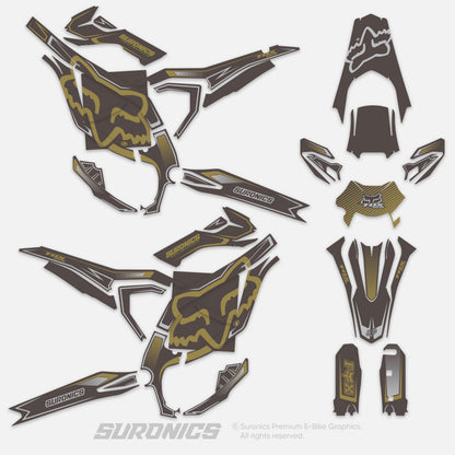 FOX RACER EARTH SANDER Surron Ultra Bee Graphics kit