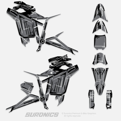 MARKER GREY Talaria Sting MX5 PRO Graphics kit
