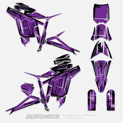 MARKER PURPLE Talaria Sting MX3 MX4 Graphics kit