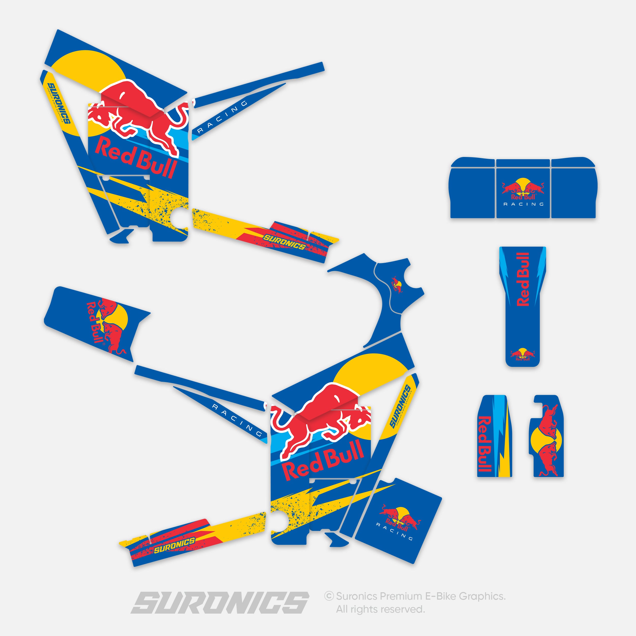 ORIGINAL BULL BLUE Tuttio Soleil 01 Graphics kit