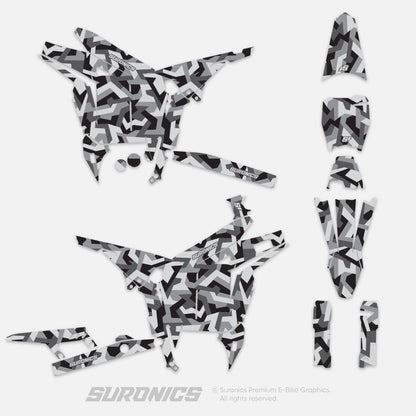 CAMOX GREY Talaria Komodo Graphics kit