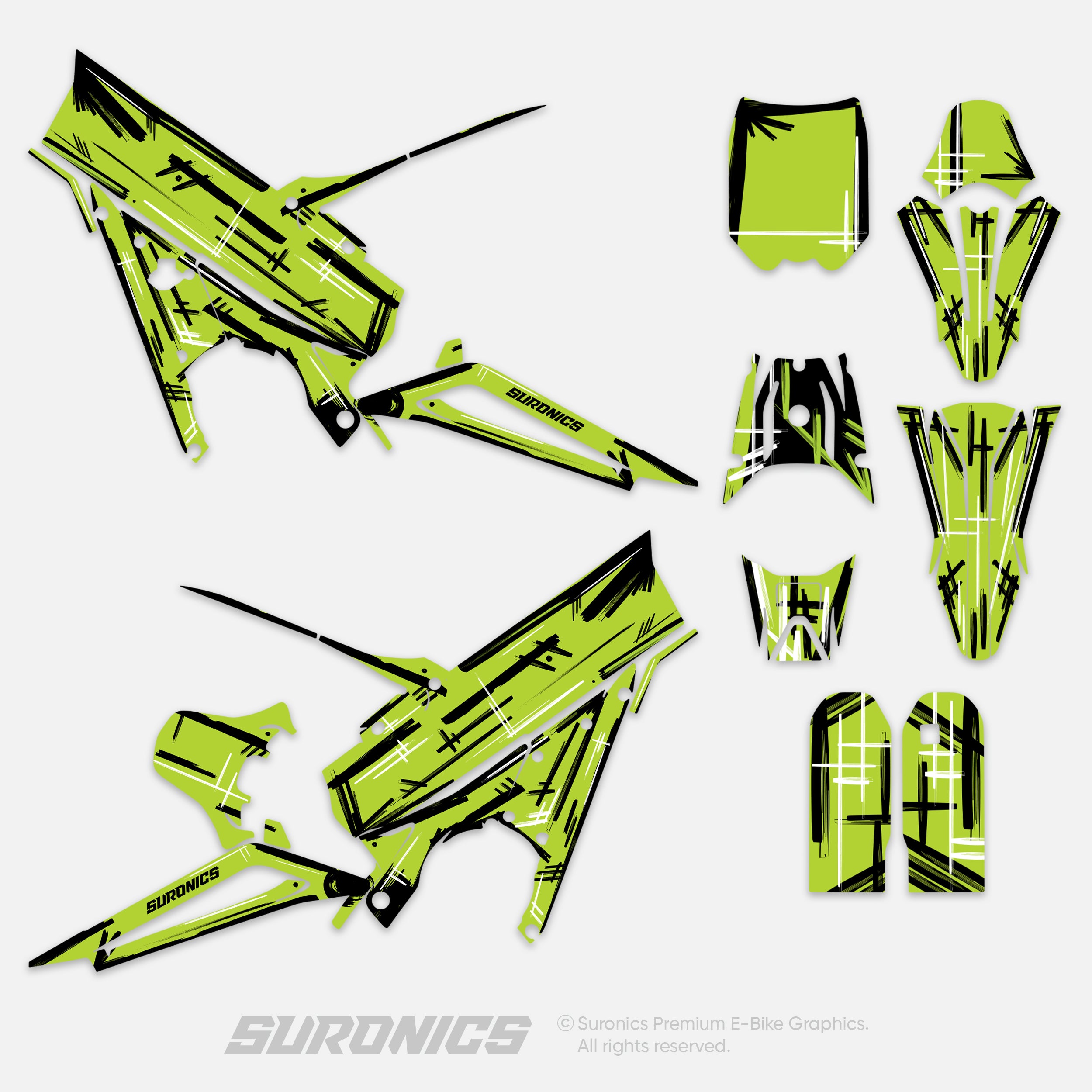 MARKER GREEN Talaria XXX Graphics kit