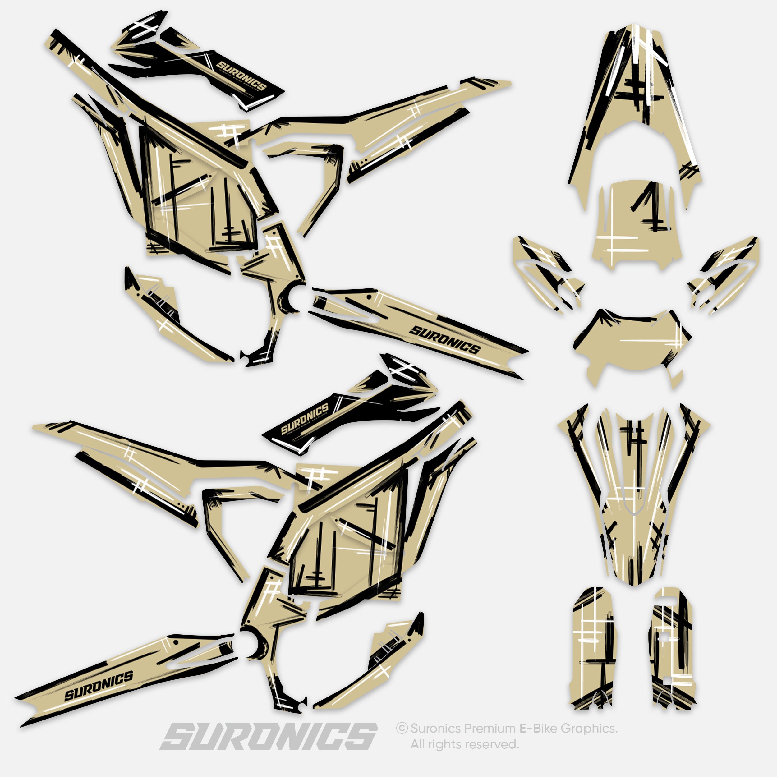 MARKER SAND Surron Ultra Bee Graphics kit