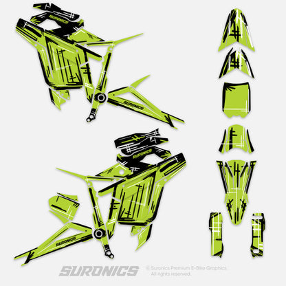 MARKER GREEN Talaria Sting MX5 PRO Graphics kit