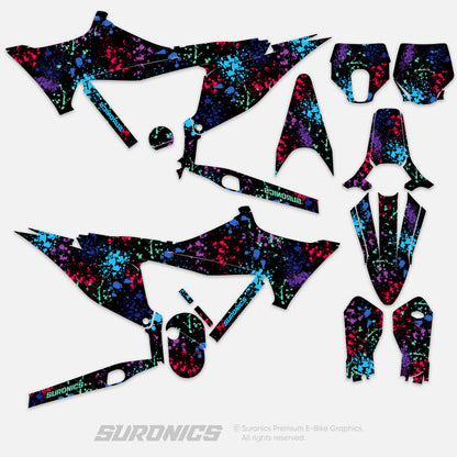 SPLATTER MULTICOLOR Stark Varg Graphics kit
