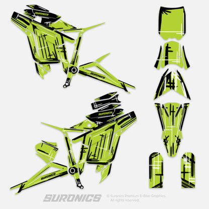 MARKER GREEN Talaria Sting MX3 MX4 Graphics kit