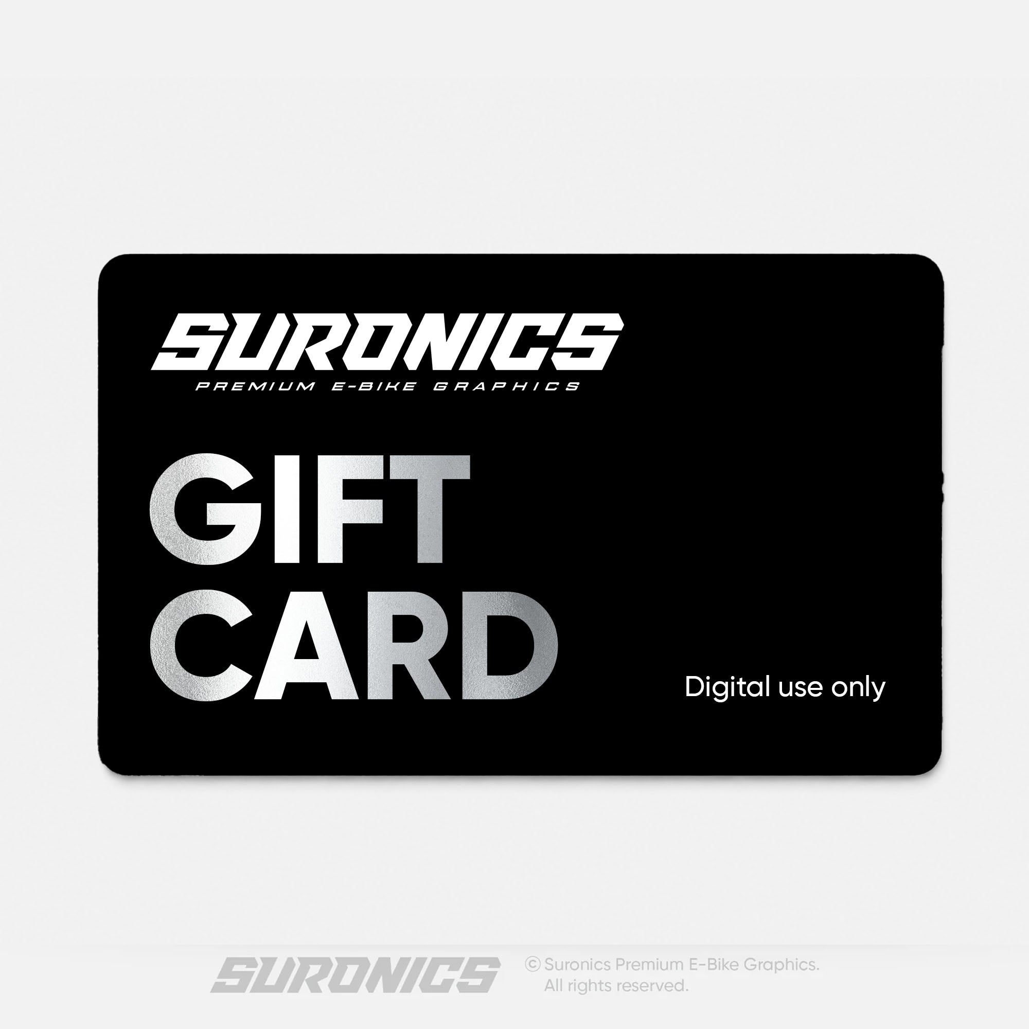 Suronics Digital Gift Certificate